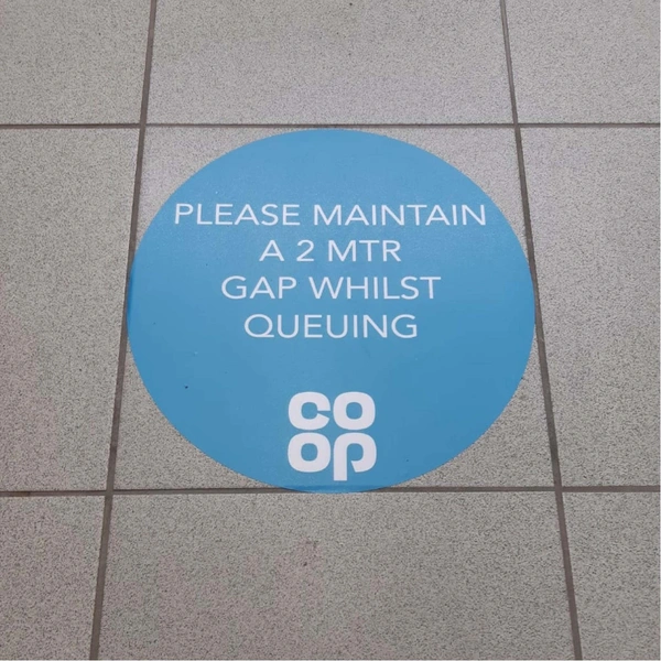 Printed Floor Stickers B