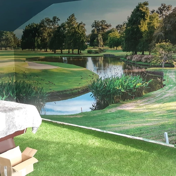 Wallcoverings Golf Simulator
