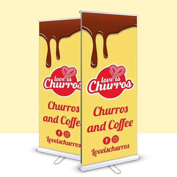  Senator - Duo - 850 Roller - Banner - Churros - With - Background