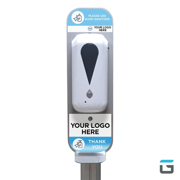 Sanitisier Stand Brand Top
