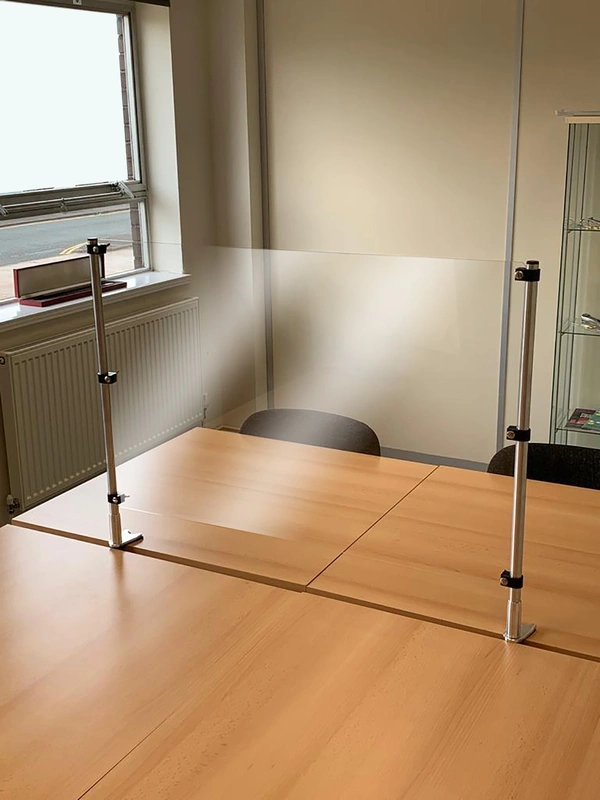Desk Mounted Double Post New Clamp Web